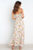 vestido floral sin espalda con dobladillo irregular y escote en V con tirantes NSJRM131527