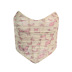 butterfly print fishbone tube top backless slim vest NSXE131577