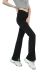 solid color high-waist tight slit flared trousers NSSFN131602