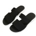 flying woven open toe one-word belt flat slippers NSYBJ131741