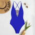 cross sling stitching deep v backless one-piece swimsuit NSOLY131952