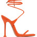 square toe one-word belt cross strappy stiletto heel sandals NSYBJ132024