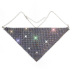 Personalidad Flash Rhinestone cadena de color sólido Triángulo boca máscaras NSYML132250