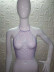 flash drill hanging neck backless slim solid color mesh vest-Multicolor NSYML132271