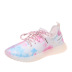 fly-woven light and comfortable flat tie-dye mesh sports shoes NSJJX132275