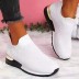 casual woven low-heeled shallow mouth round toe shoes NSJJX132281