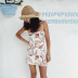 tube top backless short slim conch printed dress NSHLJ132371