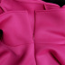 vestido de fiesta de color sólido con mangas farol delgadas de cintura alta de una sola honda NSKNE129693