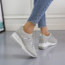 thick bottom wedge lace-up mesh sports shoes NSJJX132636