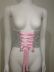 flash drill cross strapp slim corset belt NSYML132705