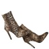 leopard print pointed toe fashion high-heeled mid-tube boots NSGXL132724