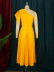 solid color sloping shoulder short-sleeved pleated prom dress NSKNE129831