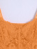 Sling backless wrap chest slim solid color Lace vest NSLQS129917