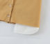 breasted solid color slim high waist pocket skirt NSLQS129921