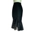 solid color high waist lace fishtail sheath skirt NSKNE130088