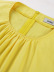solid color short sleeve lace up loose large skirt dress NSKNE130090