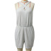 solid color slim cross sleeveless jumpsuit NSHZ130268