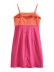 sling backless slit slim color matching dress NSYXB132820