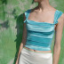 sling backless slim solid color velvet silk vest NSLHC133644