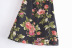 vestido retro con tirantes finos y estampado floral sin espalda NSAM133720