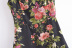 vestido retro con tirantes finos y estampado floral sin espalda NSAM133720