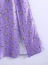 vestido floral con tirantes y abertura cruzada con cordones sin espalda NSAM133781