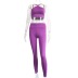 hip-lifting high-elastic sling backless tight high waist solid color vests and pant yoga set NSBDX133122
