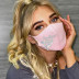 Máscara bucal de algodón transpirable con taladro flash de moda NSYML133171
