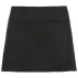falda corta de color sólido de cintura alta delgada NSSSN133194