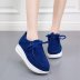 lace-up thick bottom round toe casual sports shoes NSJJX133281