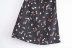 sling backless slim lace-up A-line floral dress NSAM133294