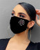 dustproof fashion flash drill breathable earhook cotton mouth mask-Multicolor NSYML133468