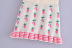 falda de punto a juego de color fresa cereza de cintura alta delgada NSAM134635