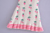 vestido de punto a juego de color cereza fresa delgado sin espalda con tirantes NSAM134637