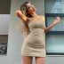 tube top slim backless high waist solid color dress NSHTL134794