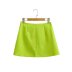 short slim high waist solid color skirt NSAM134860
