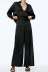 high waist wide-leg solid color silk satin trousers NSAM134889