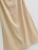hollow beaded suspender backless slim long solid color dress NSAM134899