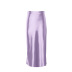 solid color high waist satin slim drape sheath skirt NSSQS135128