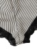conjunto de dos piezas de pijama de encaje a rayas con costuras de cintura alta sin espalda con cabestrillo NSFQQ134234