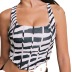 sling low-cut slim short zebra print vest NSKKB134262