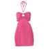 hanging neck backless wrap chest short solid color dress NSLGF134512