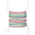 sling backless cross strappy short slim color matching vest NSLGF134517