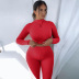 solid color Long Sleeve T-shirt and pants Two-Piece lounge Set  NSHTL135633