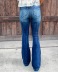 ripped hole wash bootcut jeans NSJRM135681