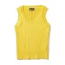 solid color round neck slim short stretch Knitted vest NSXDX135757