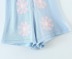 big flower print knitted elastic waist drawstring shorts NSXDX135759