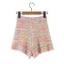 tie-dye knitted with lining shorts NSAM135765