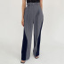 color matching high waist wide leg trousers NSSQS135791
