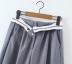 Pantalones sueltos de dos piezas de largo completo y pernera ancha. NSXDX135900